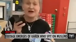 More Footage Emerges Of Racist Karen Who Spit On Muslims