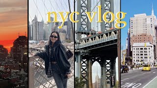 🍎NEW YORK VLOG | Brooklyn Bridge, NBA Games 🏀, &amp; Busy Life in NYC! 🇺🇸