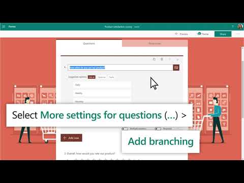 MS Forms Add Branching Logis