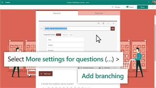 MS Forms Add Branching Logis