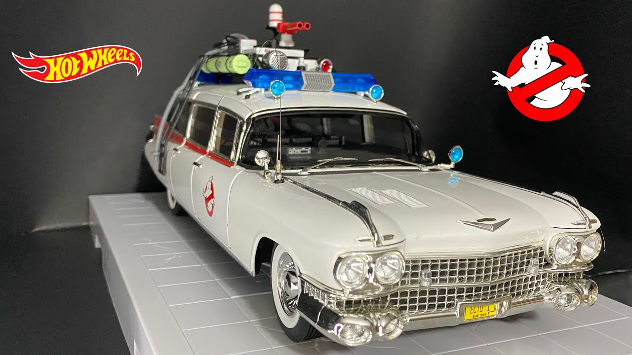 Ecto1 Hot Wheels Elite 118 Unboxing YouTube