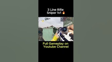 3 line rifle sniper 1v1 4 #cod