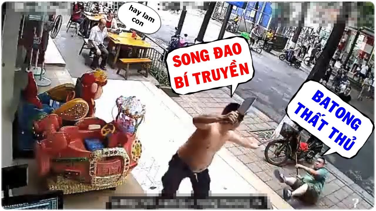 Phim kungfu: Song đao quyết đấu với gậy Ba-toong