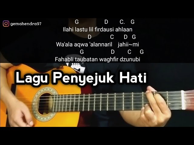 Kunci Gitar Al I'Tiraf ( Ilaahilas Tulilfirdau Siahla) | Mudah Untuk Pemula class=