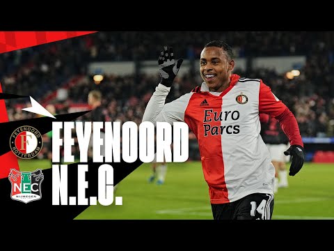 Crazy ROLLERCOASTER RIDE in ROTTERDAM 🎢 | Highlights Feyenoord - NEC | KNVB Beker 2022-2023