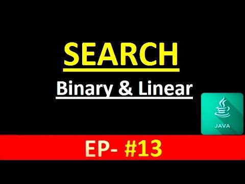 Java Tutorial: Search in JAVA Program.