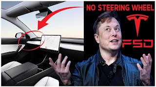 HUGE!!! UPCOMING FSD Will Blow Your Mind & Even No Need For Steering Wheel | Tesla Has Done It Again