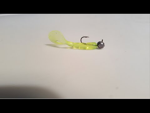 Quick trick: How to put a grub on a jighead. 