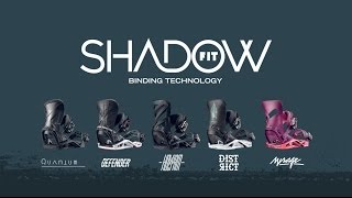 Salomon Sideways Science - ShawdowFit Technology - Snowboard Bindings