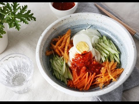 황태비빔국수