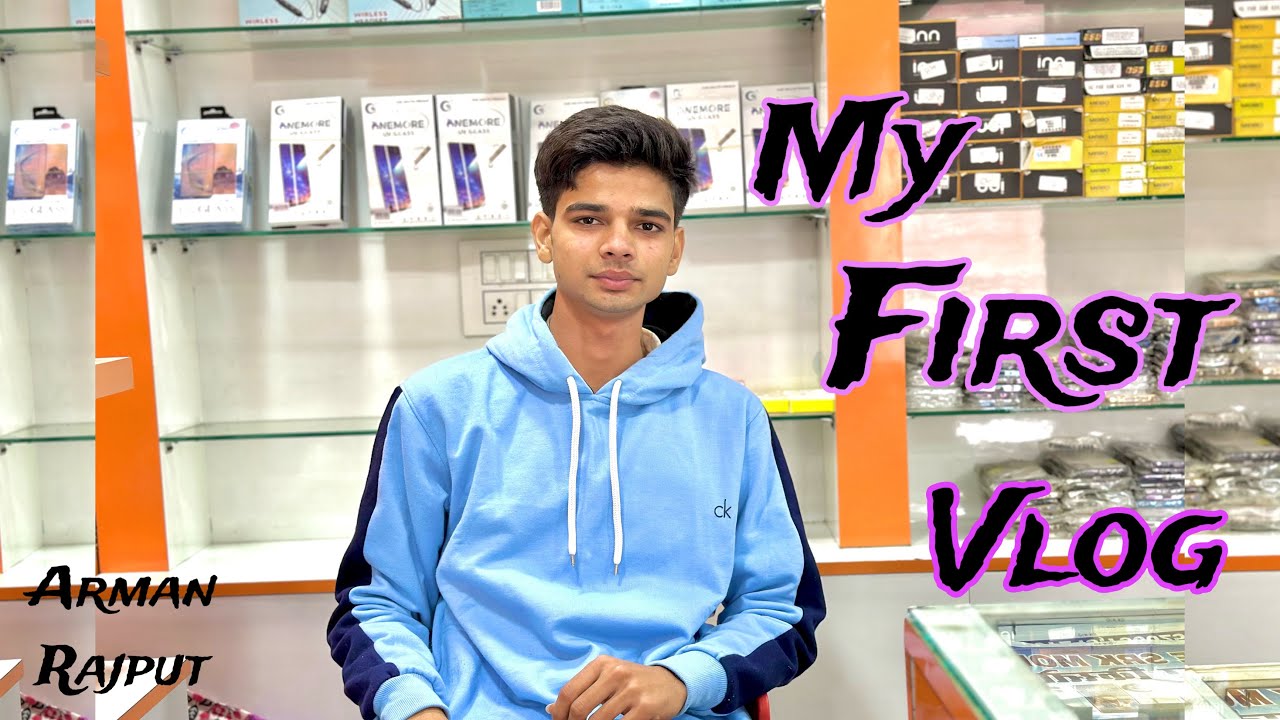 My First Vlog || Arman Rajput - YouTube