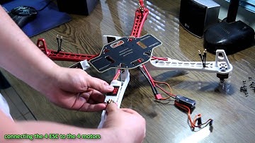 DJI F450 Quadcopter Build / Assembly | Quadcopter Build | SQJ