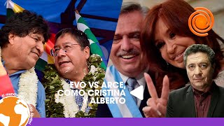 Evo Morales contra Luis Arce, espejo de la crisis Argentina