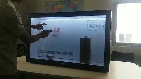 Transparent lcd display with touchscreen