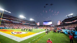 Super Bowl Flyover 2021  A Historic Bomber Trifecta FlyOver  V1