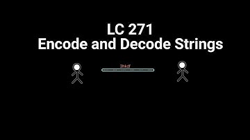 Leetcode 271 Encode and Decode Strings (Animation)