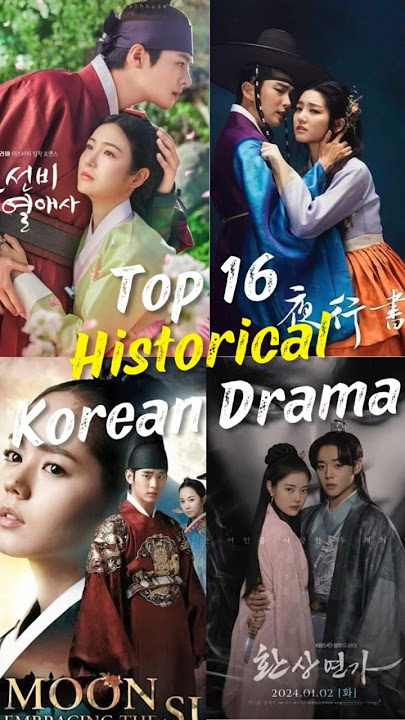 Top 16 Historical Korean Dramas You Need to Watch! #joindrama #kdrama #short #koreandrama