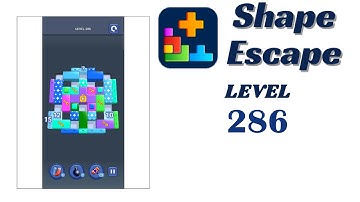 🔥 Shape Escape Level 286 Walkthrough | Can You Solve It? 🧠💥