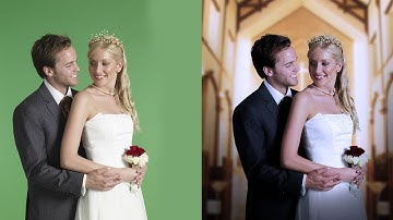 Jinsi Green screen inavyotumika wakati wa ku edit picha kwa kutumia Photoshop