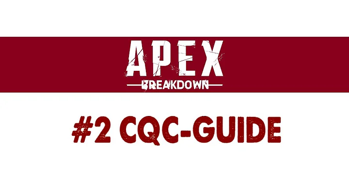 #2 CLOSE QUARTERS COMBAT GUIDE! | Coach Nihil | APEX UNIVERSITY