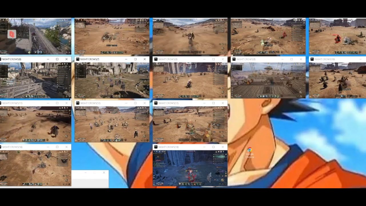 EARN $100 PER DAY💲💲MULTI ACCOUNT/FARM AFK/AUTOMATIC TELEPORT/MAIN QUEST/MAIN QUEST - NIGHT CROWS