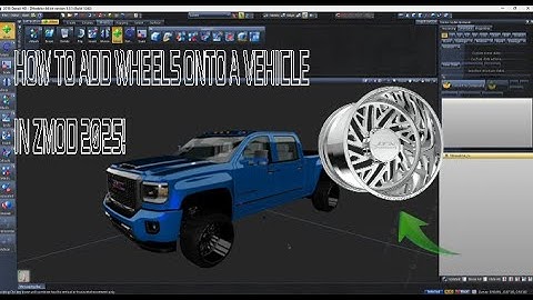 How To Add Wheels On To A Vehicle In ZMOD 2025!