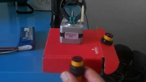 Arduino + Step Motor + Infrared Sensor