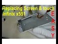 Replacing Screen touch Infinix Hot Note X551