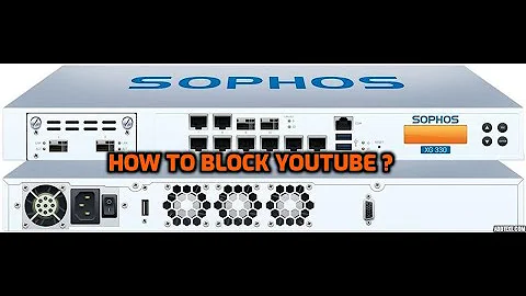 How To Block YouTube on Sophos firewall - Sophos Firewall Complete Training Series - DAY 19