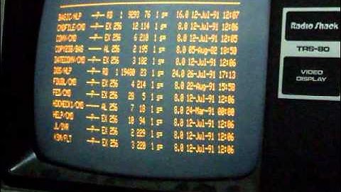 FreHD - now works on the TRS-80 Model I