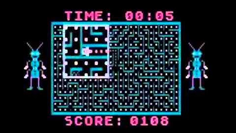 PacMan and His Clones   Atari 8 bit Games