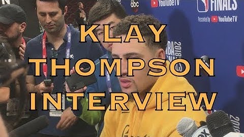 Partial KLAY interview+transcript: "Law of Familiarity" in taking KD for granted, like Steph + MORE