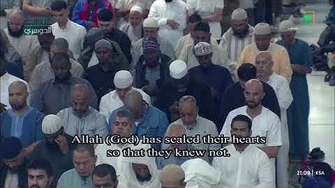 تلاوة بديعة للشيخ #ياسر_الدوسري #صلاة_التراويح ليلة 14 #رمضان 1446 #المسجد_الحرام التوبة 61-116