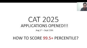 99+ Percentile in CAT 2021 – My Exact Strategy & Sources For CAT 2025 | IIM Kozhikode