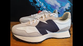 EP. 45 New Balance 327 White Black Review (Clean sneakers for spring and summer!)