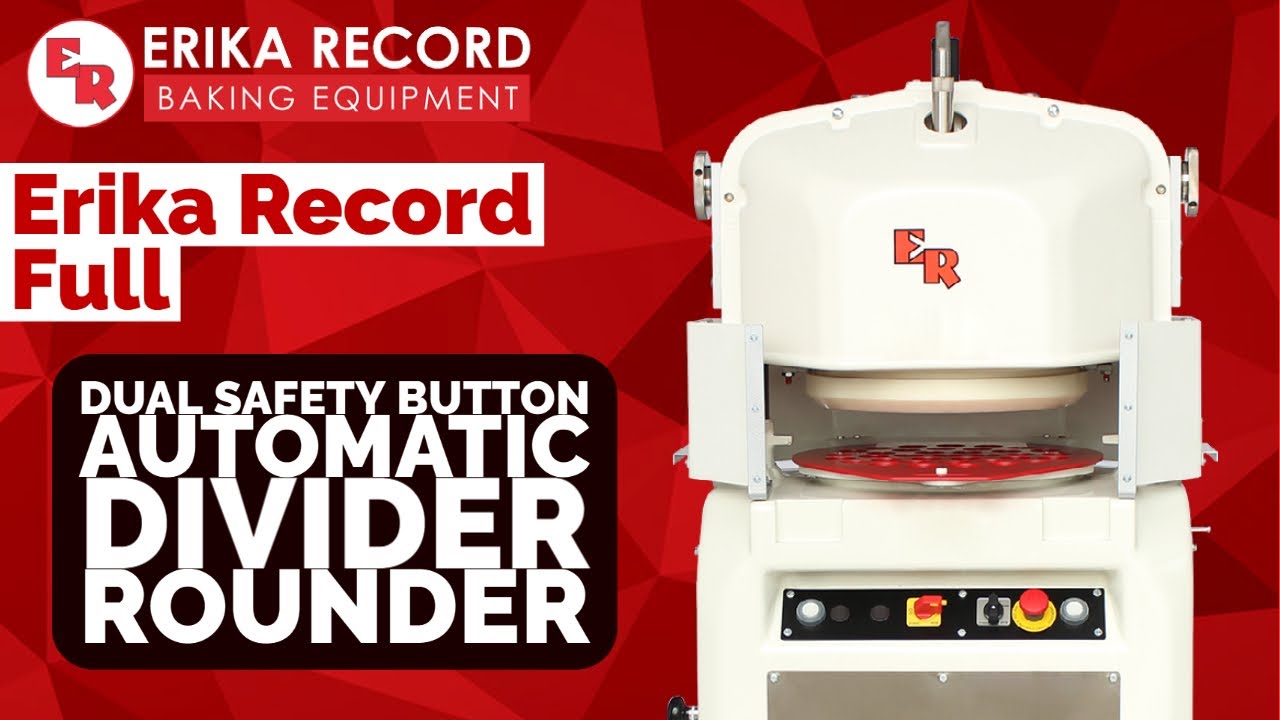 Erika Record - Full Divider Rounder | Full Automat | Automatic Divider Rounder | Bakery Equipment