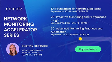 NMS Accelerator: 201: Proactive Monitoring and Performance Insight