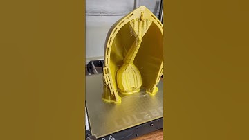 3D printing the back section of C-3PO’s head! #3dprinting #shorts #starwars