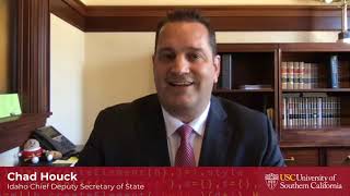Chad Houck, Idaho Chief Deputy Secretary of State - USC Election Cybersecurity Idaho Workshop