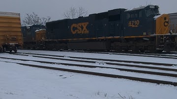 CSX Hanover sub local L 137 shunting cars part 2