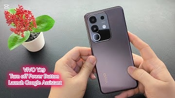 VIVO Y29 Turn off Power Button Launch Google Assistant