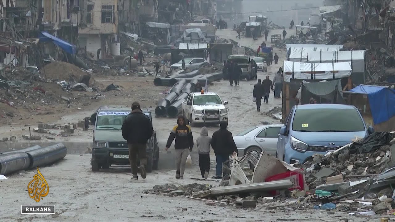ظروف شتوية قاسية في غزة: الرياح والأمطار تفاقم الأزمة الإنسانية