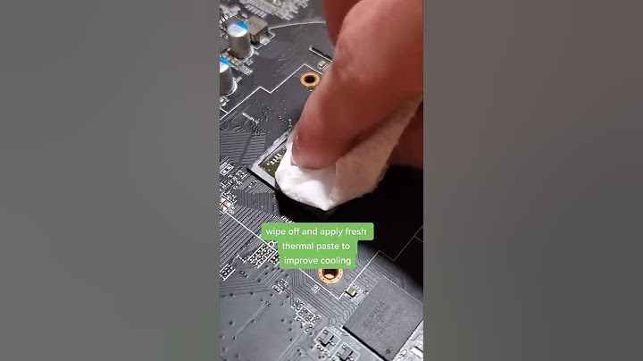 how to fix an overheating GPU #shorts