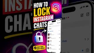 How to Lock Instagram Chats 🔒📩 (New Feature Guide)