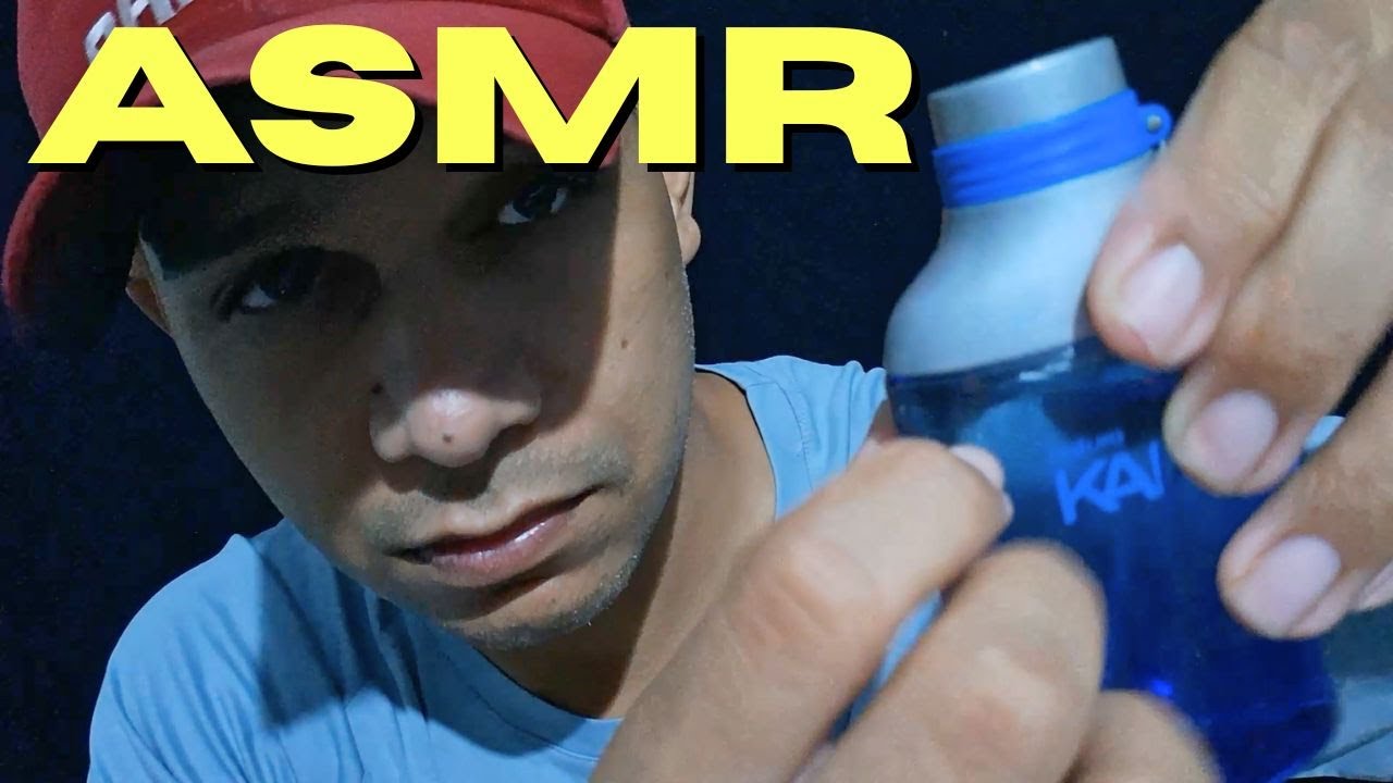 ASMR TAPPING E SONS LÍQUIDOS PARA RELAXAR