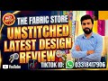 Lawn embroidery suit stitching style vlog with Rehman Hafeez #lawn #thefabricstore #foryou #lawnsuit