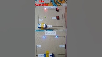 series and parallel combination circuit🔁🔄💡#science #project