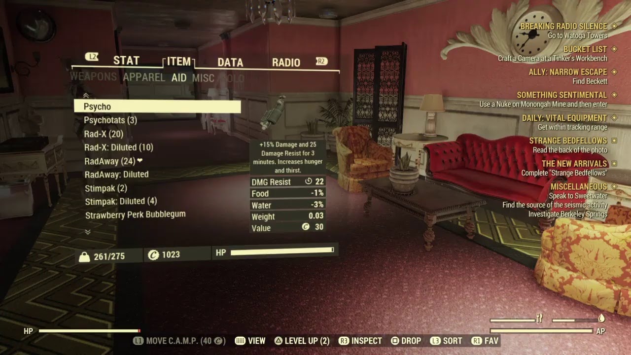 Fallout 76 BunkerHelping Others Subscribe  to My channel i Will do the same lol English