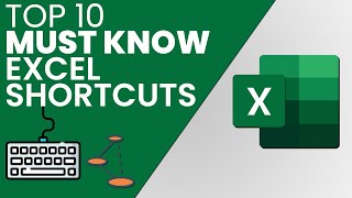 In this video, we will see top 10 must-know excel shortcuts keys 2020
a quick reference point for busy professionals working on big
financial data models wil...