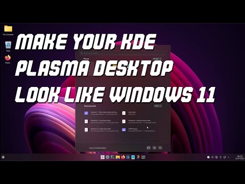 Make Your KDE Plasma Desktop Look Like Windows 11